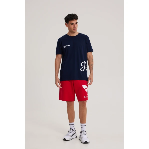 Unisex t-shirt BLUE HUNTER 003010508 HUNTERS CLUB T-SHIRT μπλε