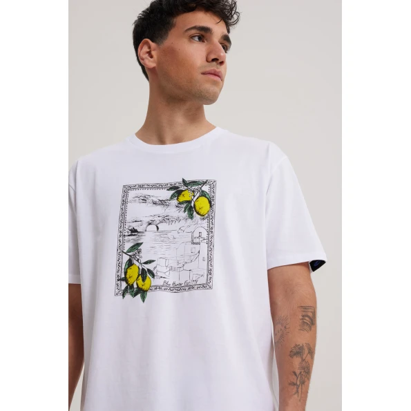 Unisex t-shirt BLUE HUNTER 003010602 MEMORY T-SHIRT λευκό