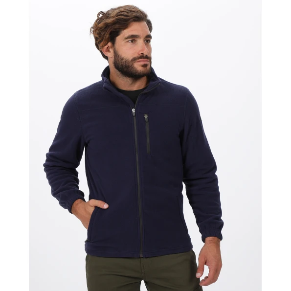 Aνδρική fleece ζακέτα VAN HIPSTER 72151 ναυτικό μπλε