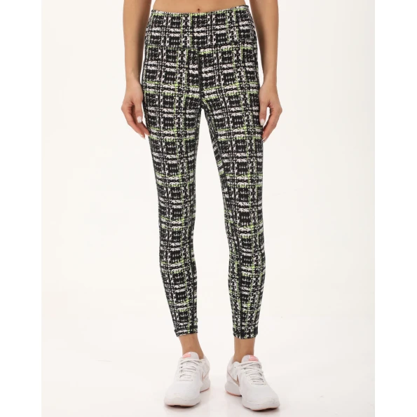 Γυναικείο κολάν 7/8 DKNY DP3P2950 ασπρόμαυρο