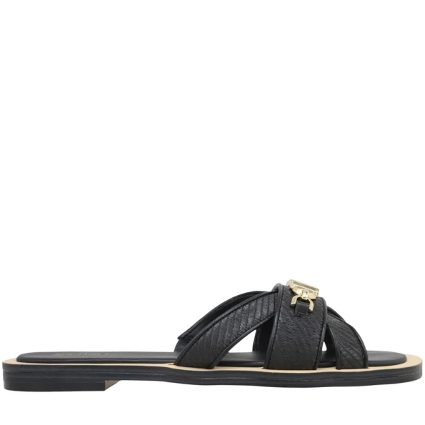 Γυναικεία flat σανδάλια MICHAEL KORS 40S4TFFS1D μαύρα