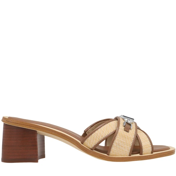 Γυναικεία mules MICHAEL KORS 40S4TFMS1D μπεζ