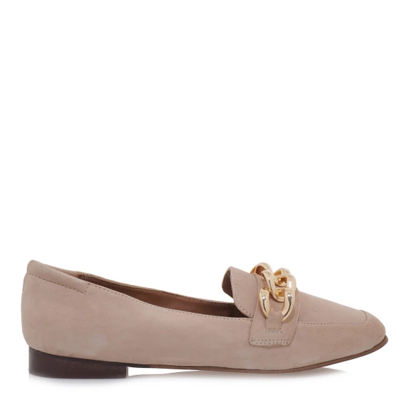 Γυναικεία loafers GIOVANNI MORELLI S116G4841 μπεζ