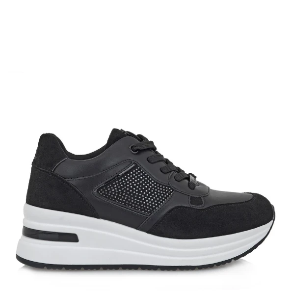 Γυναικεία casual sneakers JK LONDON  T104B2472 μαύρα