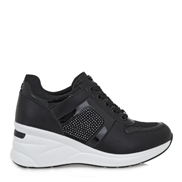 Γυναικεία casual sneakers JK LONDON  T104B0513 μαύρα
